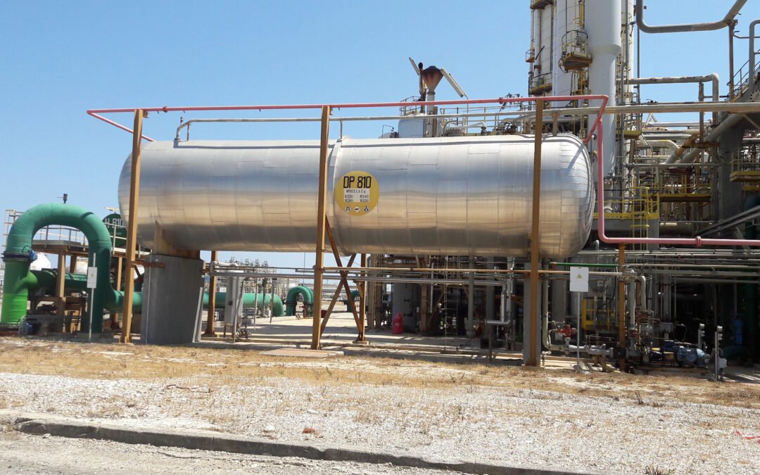 Verifica sismica di un serbatoio cilindrico orizzontale in pressione